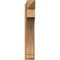 Ekena Millwork Imperial Arts & Crafts Rough Sawn Outlooker, Western Red Cedar, 8"W x 38"D x 46"H OUT08X38X46IMP03RWR - alternate 2